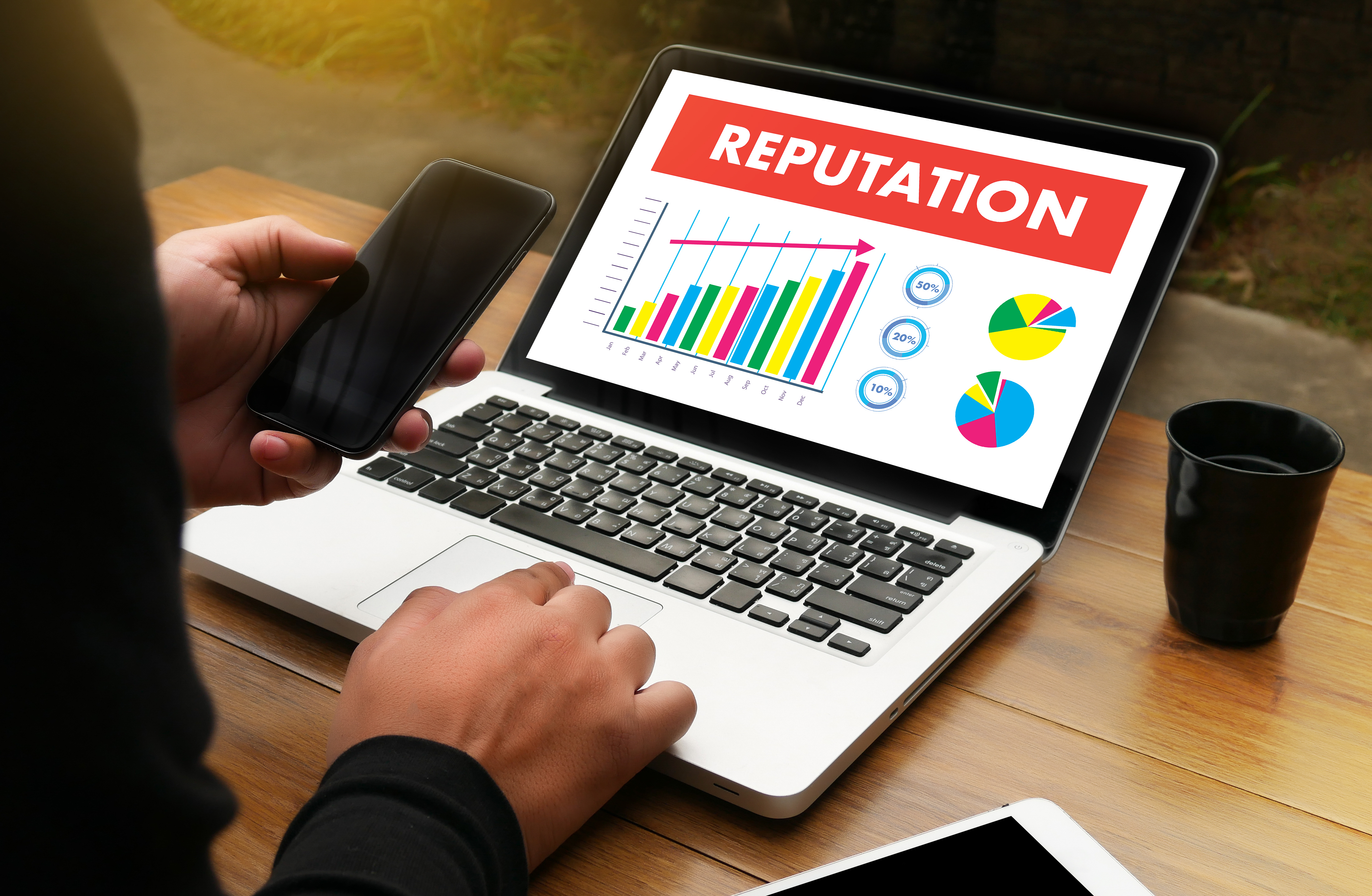 laptop that says reputation